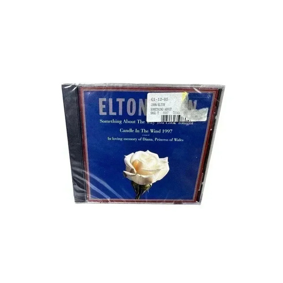 ELTON JOHN "CANDLE IN THE WIND' MEMORIAL CD SINGLE FOR PRINCESS DIANA - Picture 1 of 4